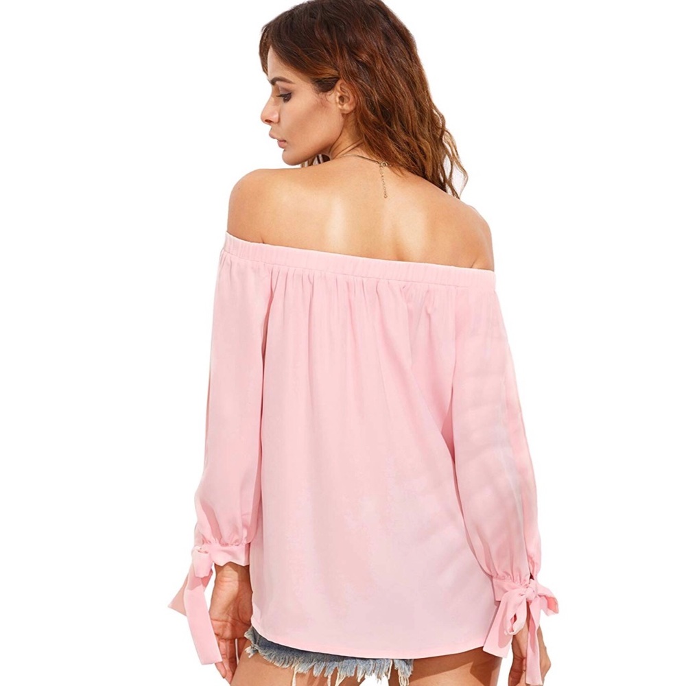 Off the shoulders top